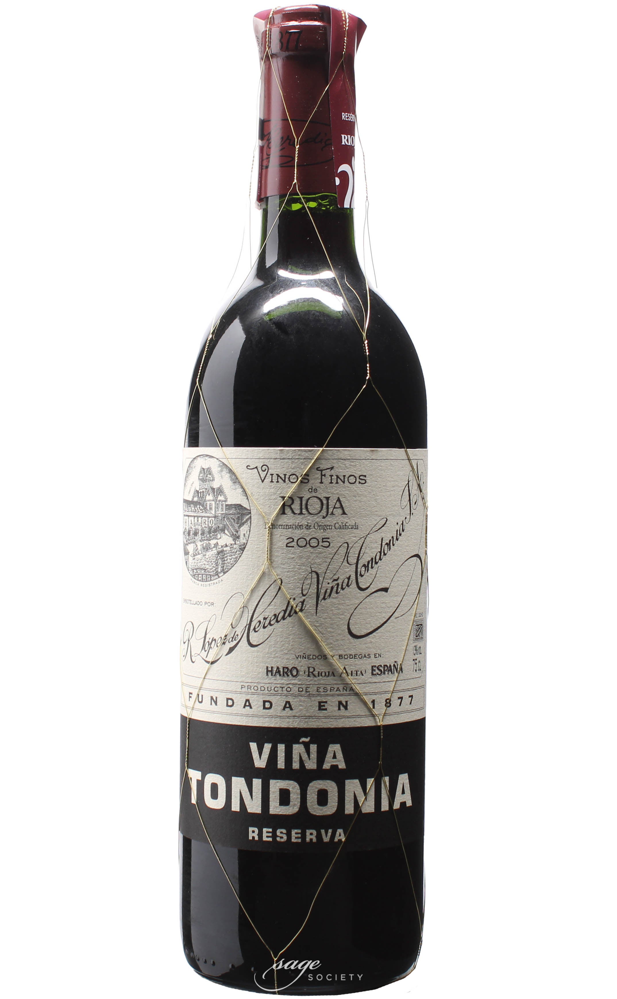 2005 R. López de Heredia Rioja Reserva Viña Tondonia