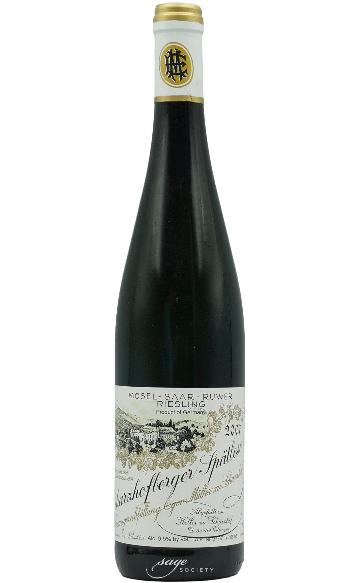 2007 Egon Müller Scharzhofberger Riesling Spätlese