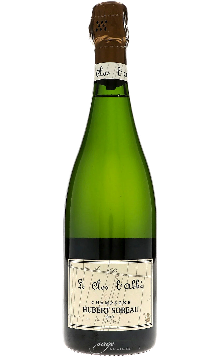 2014 Hubert Soreau Champagne Le Clos l’Abbé