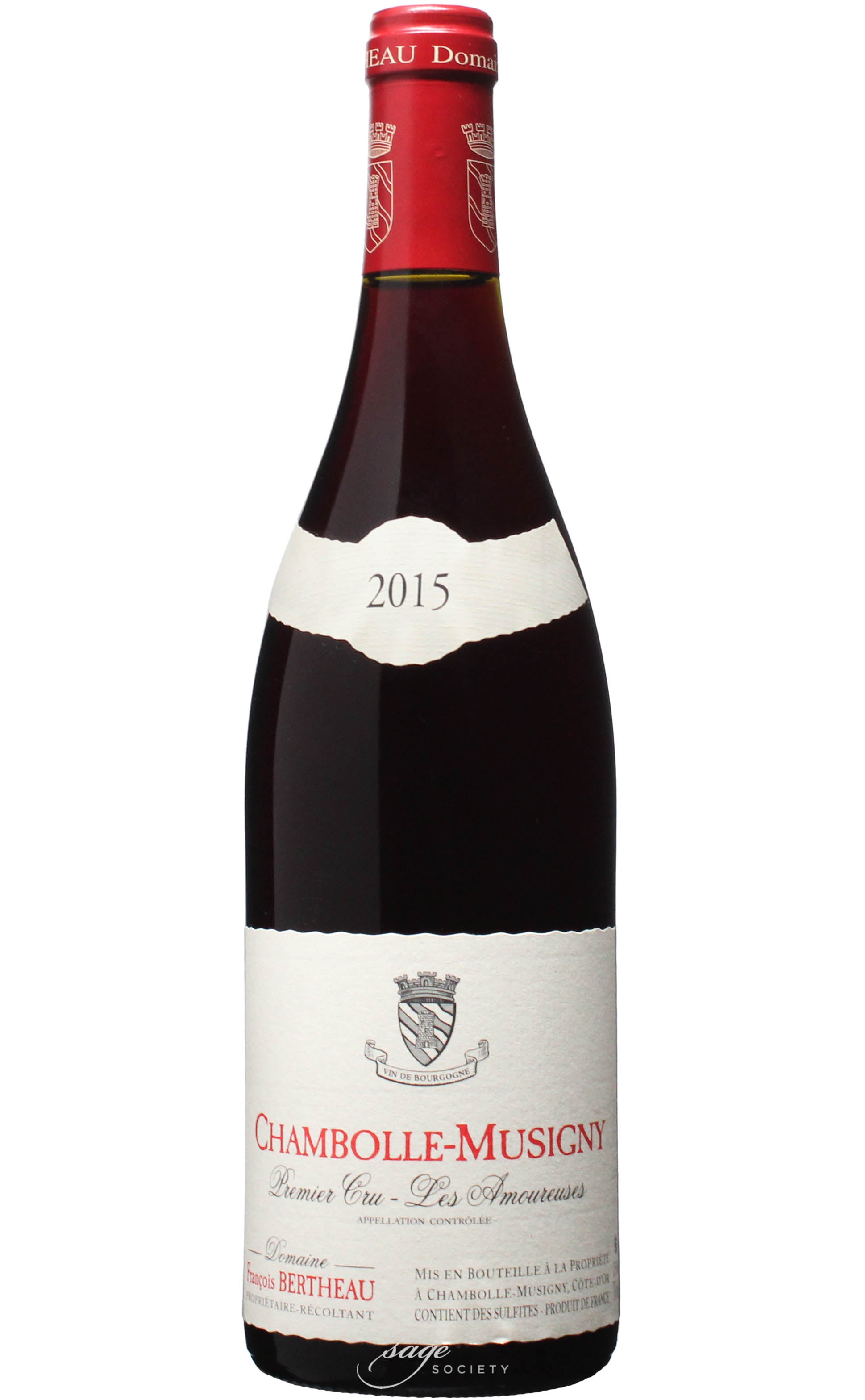 2015 Domaine Bertheau (Pierre et François) Chambolle-Musigny 1er Cru Les Amoureuses