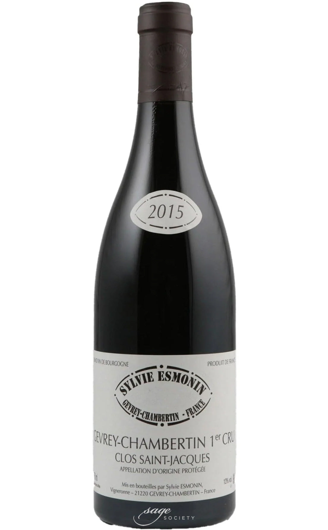 2015 Sylvie Esmonin (Michel et Fille) Gevrey-Chambertin 1er Cru Clos St. Jacques