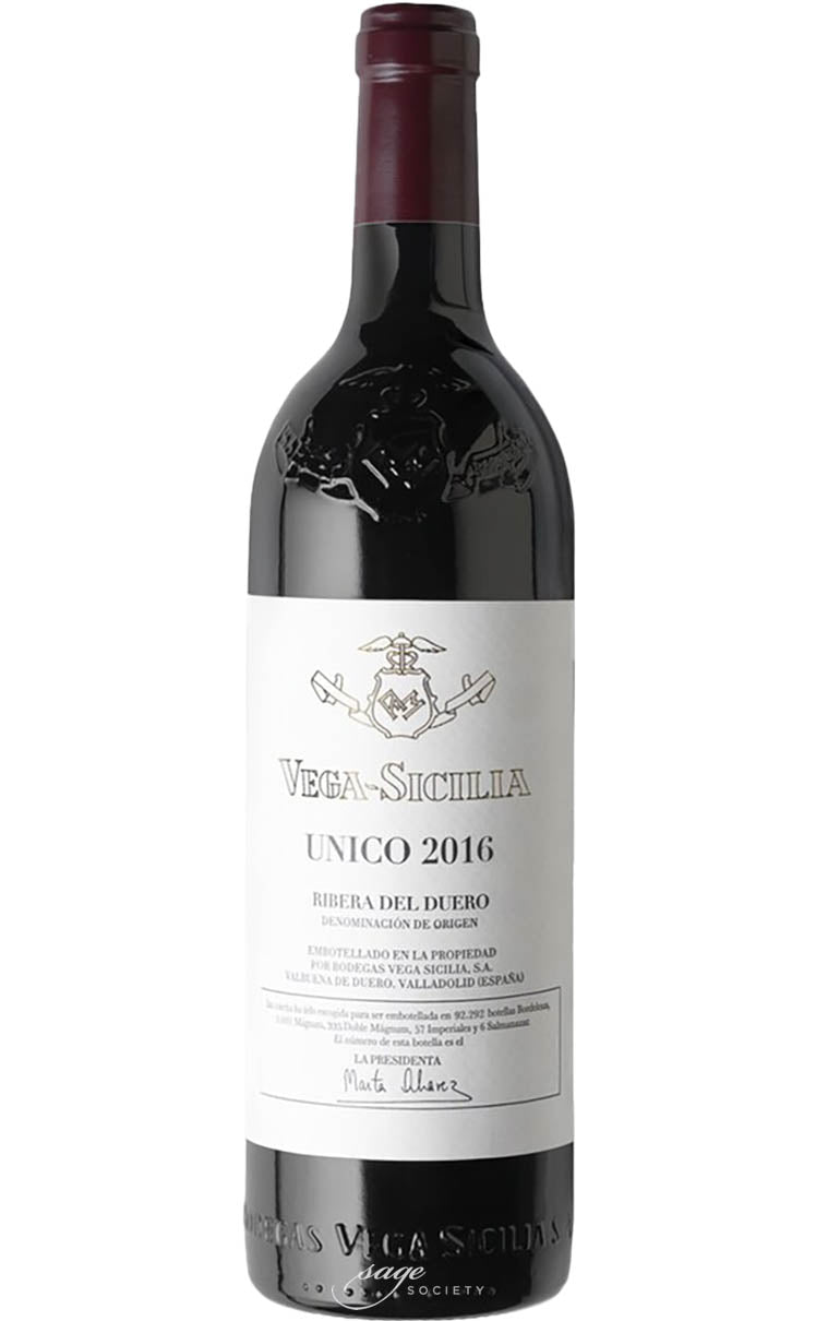 2016 Bodegas Vega-Sicilia Ribera del Duero Único