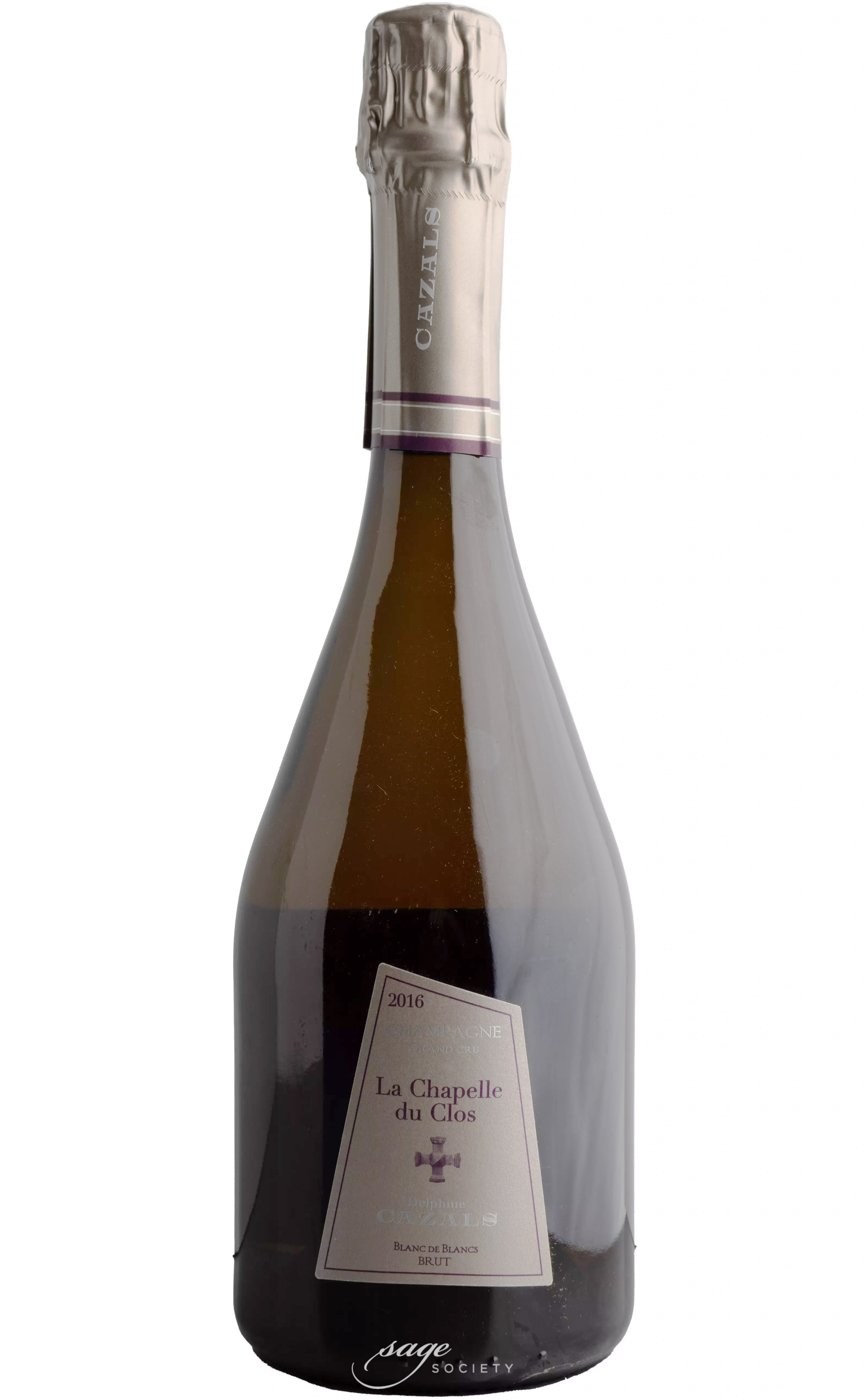 2016 Claude Cazals Champagne Grand Cru Blanc de Blancs Brut La Chapelle du Clos