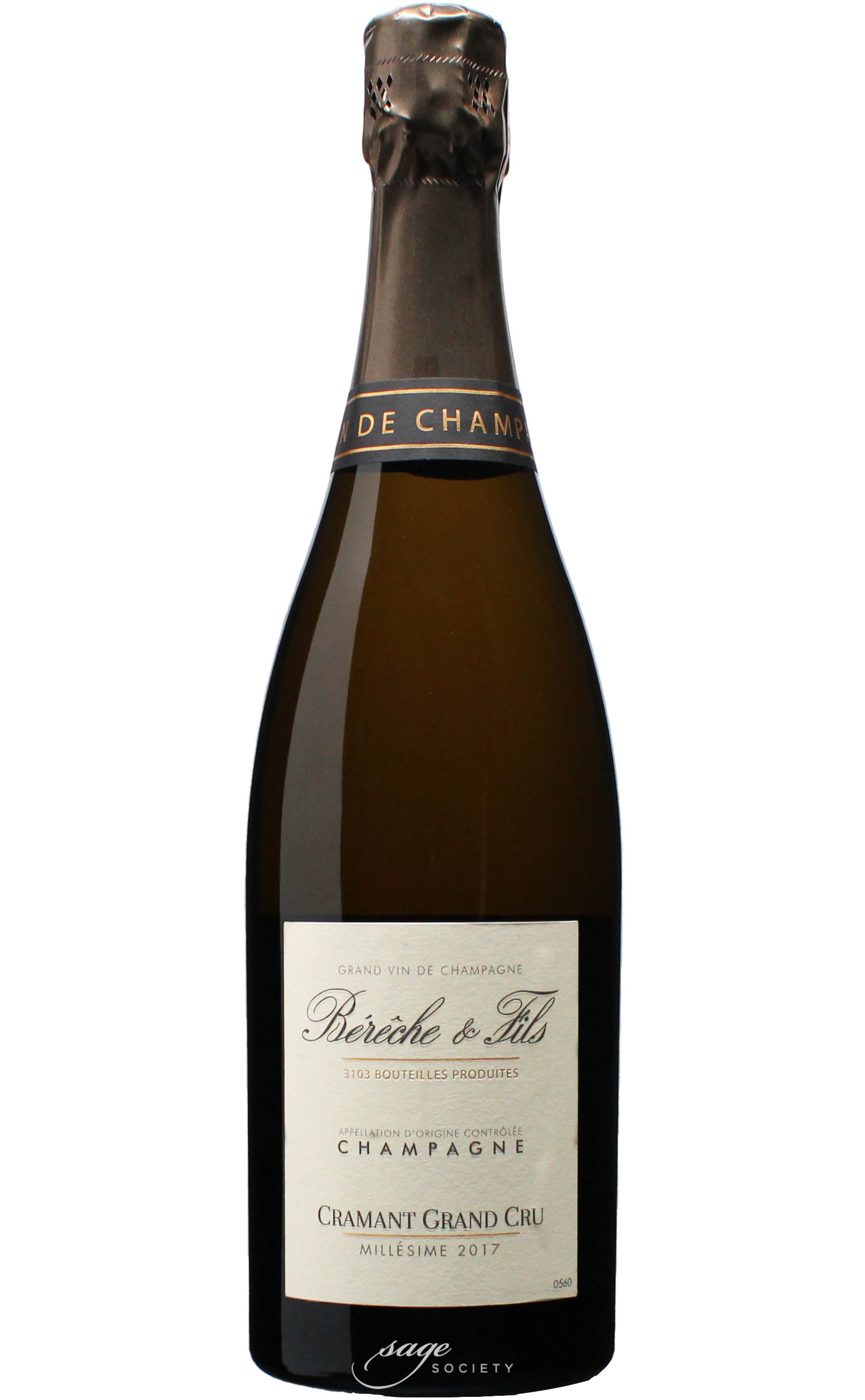 2017 Bérêche et Fils Champagne Grand Cru Cramant