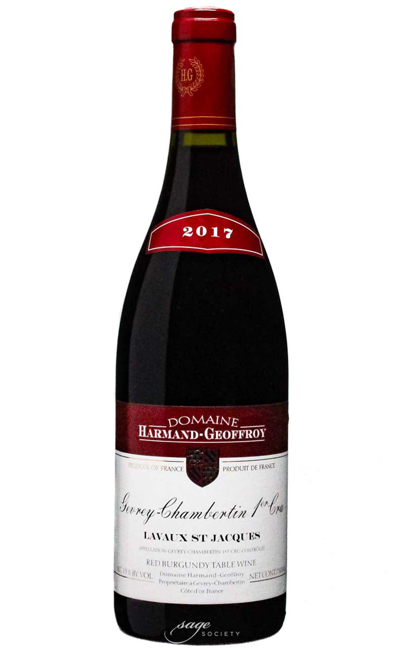 2017 Domaine Harmand-Geoffroy Gevrey-Chambertin 1er Cru Lavaux St. Jacques
