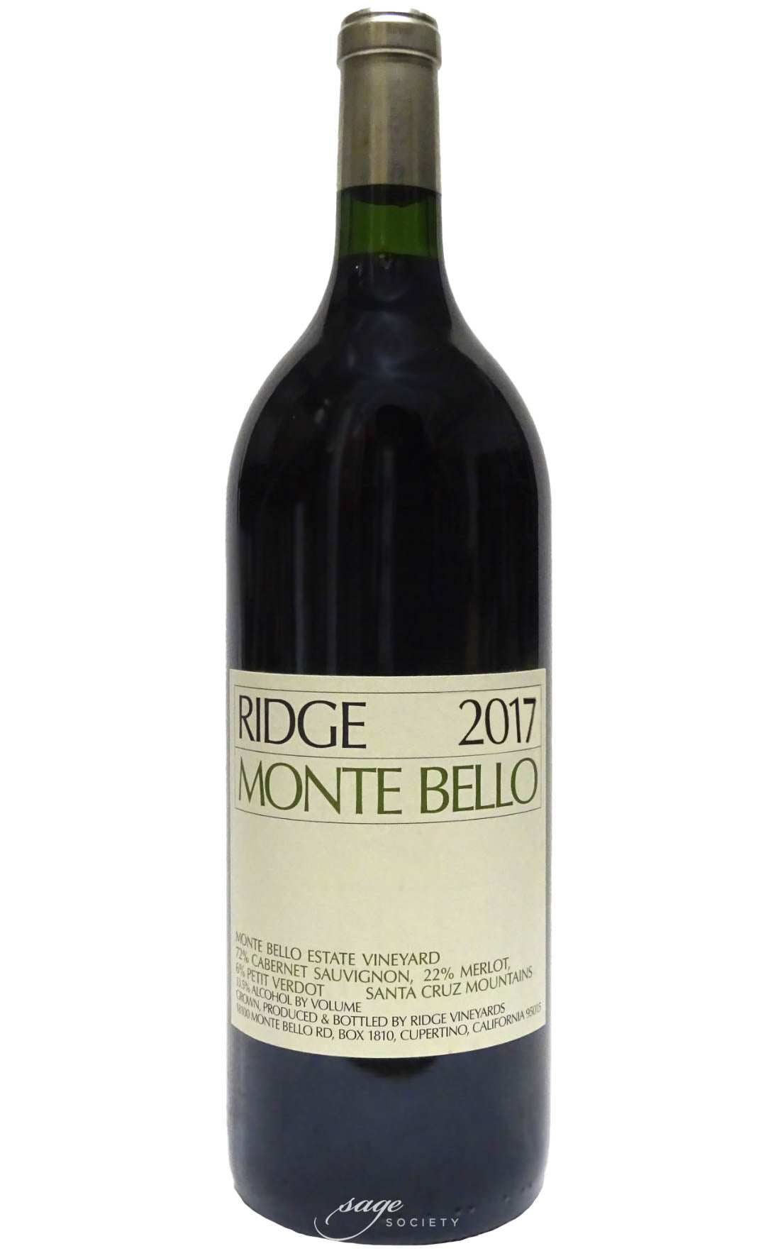 2017 Ridge Monte Bello 1.5L