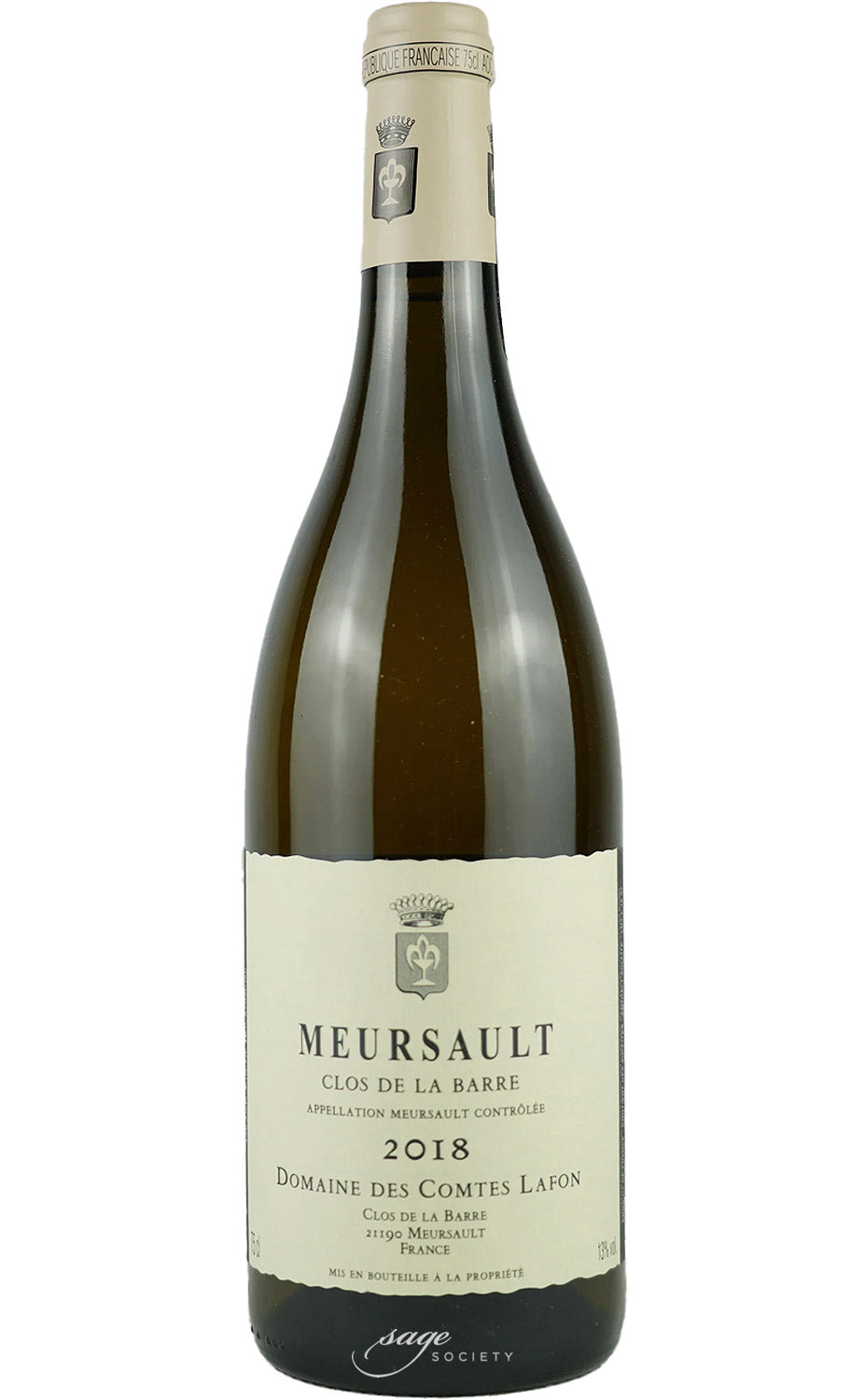 2018 Domaine des Comtes Lafon Meursault Clos de la Barre