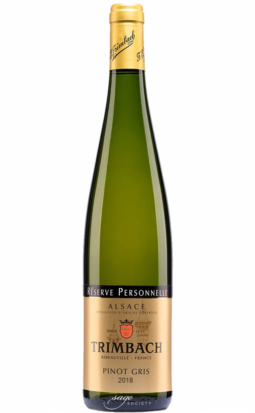 2018 Trimbach Pinot Gris Réserve Personnelle