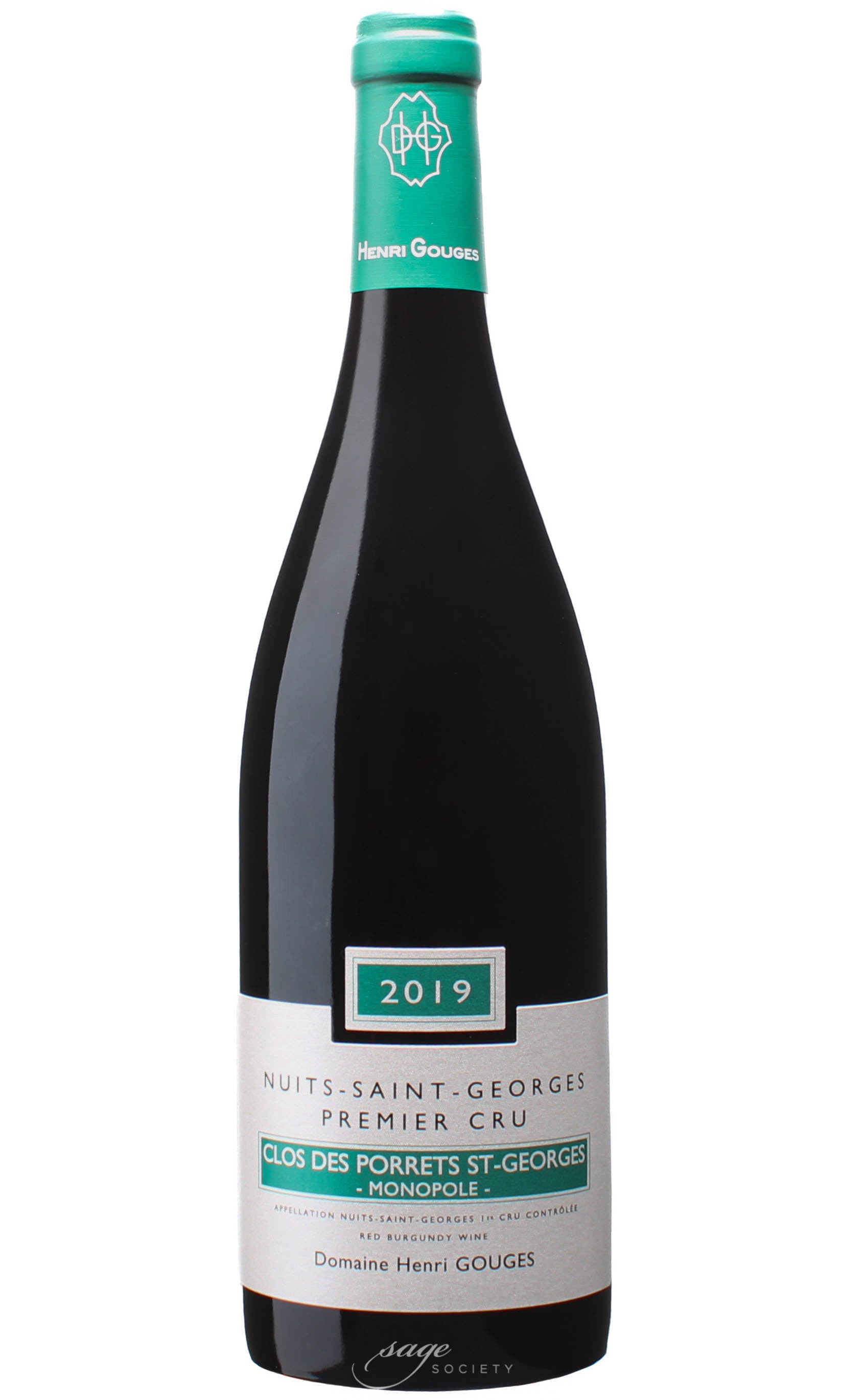 2019 Domaine Henri Gouges Nuits St. Georges 1er Cru Clos des Porrets St. Georges