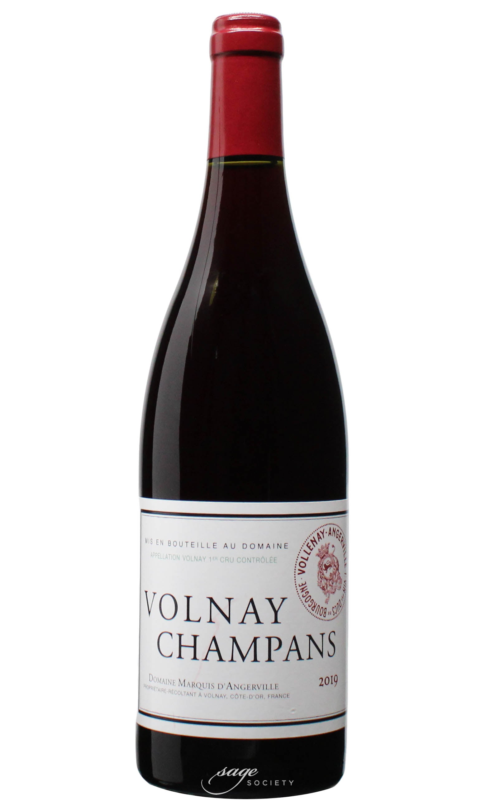 2019 Domaine Marquis d'Angerville Volnay 1er Cru Champans