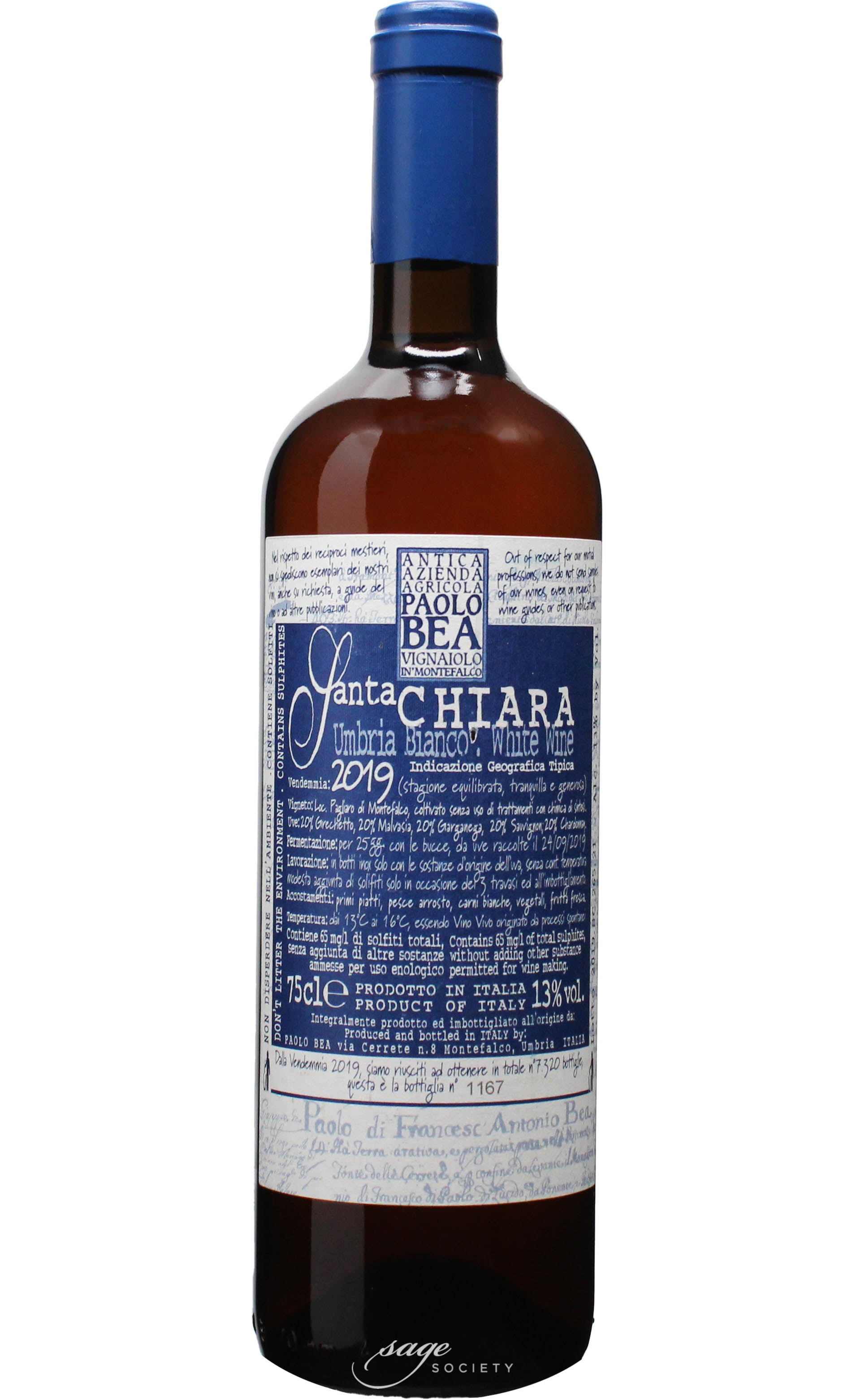 2019 Paolo Bea Santa Chiara