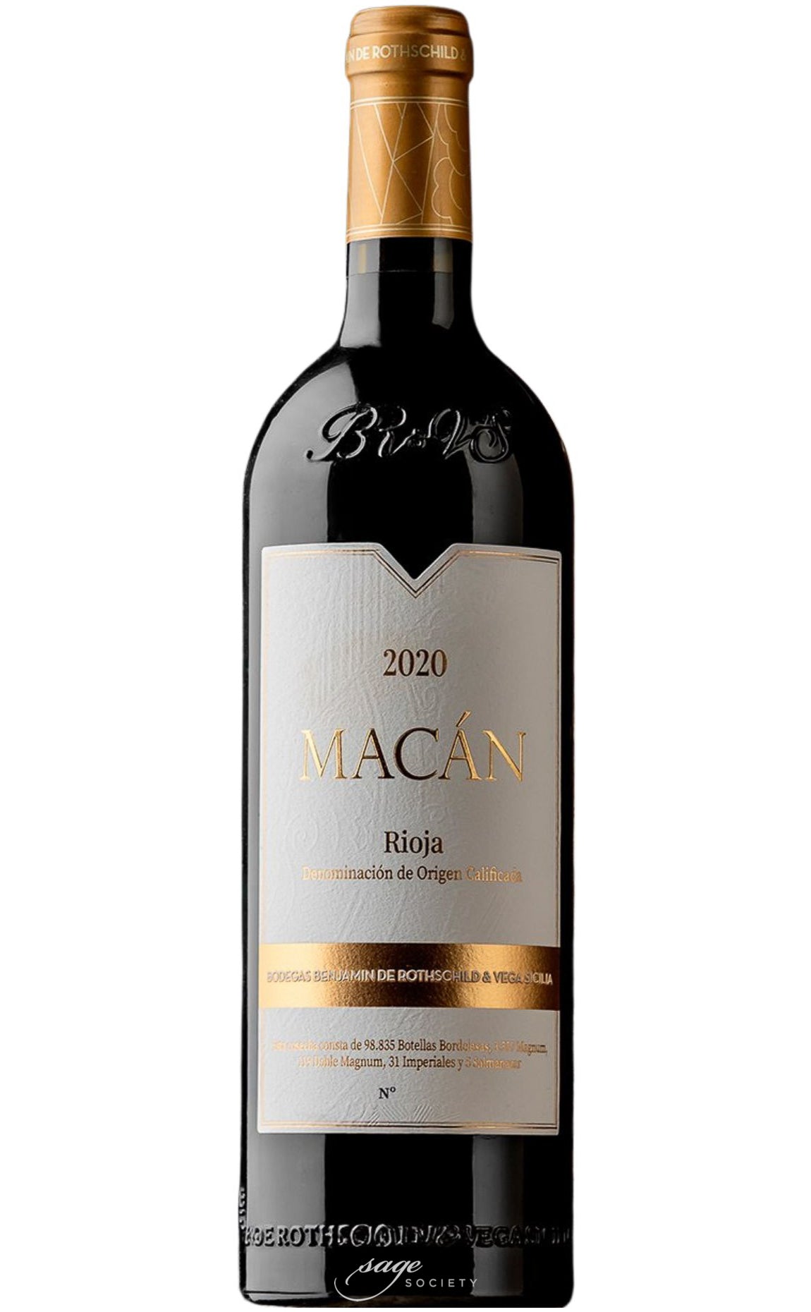 2020 Bodegas Benjamin de Rothschild & Vega Sicilia Rioja Macan