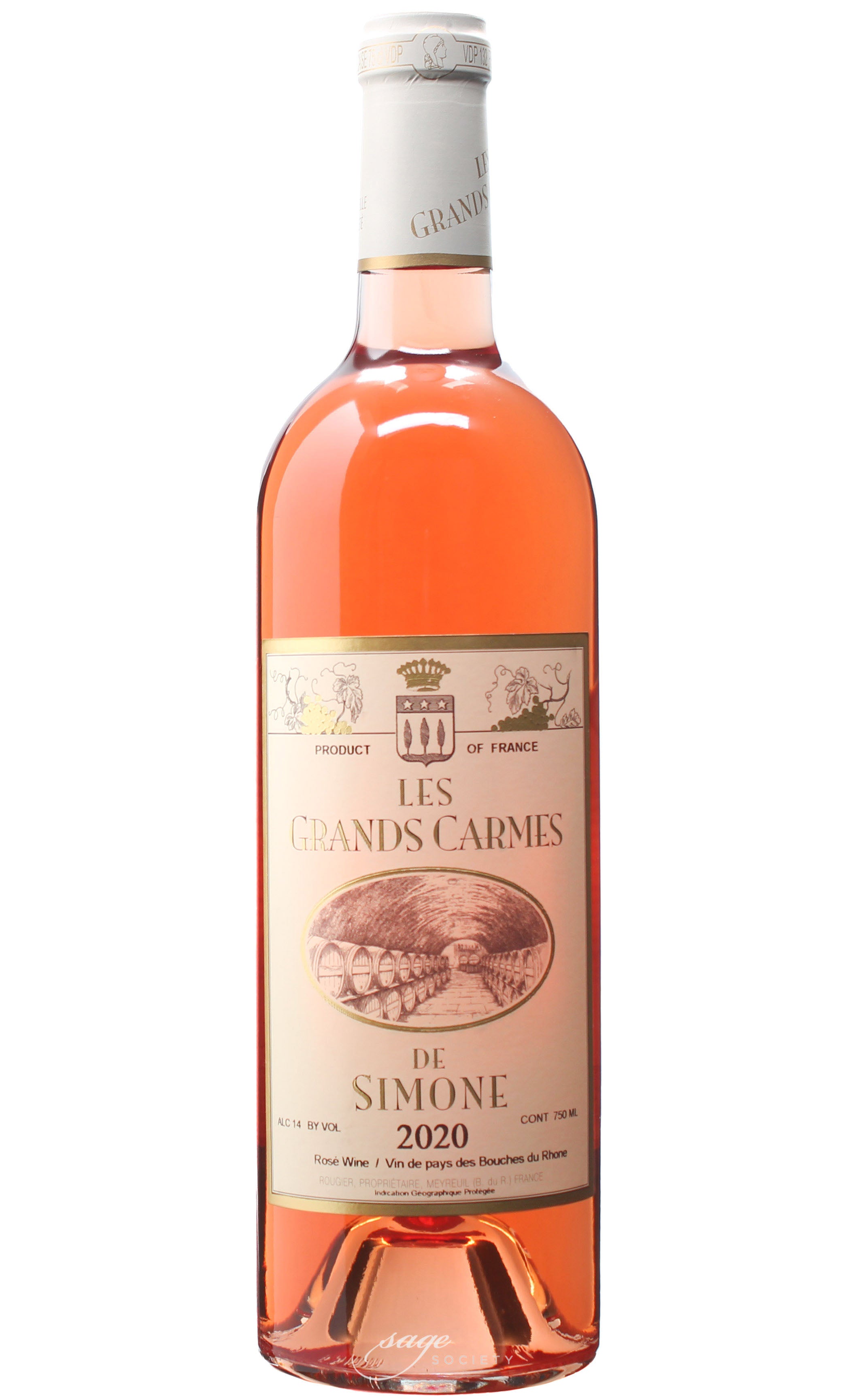 2020 Château Simone Les Grands Carmes de Simone Rosé