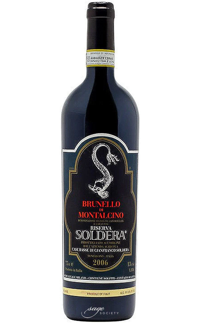 2006 Soldera (Az. Agr. Case Basse) Brunello di Montalcino Riserva