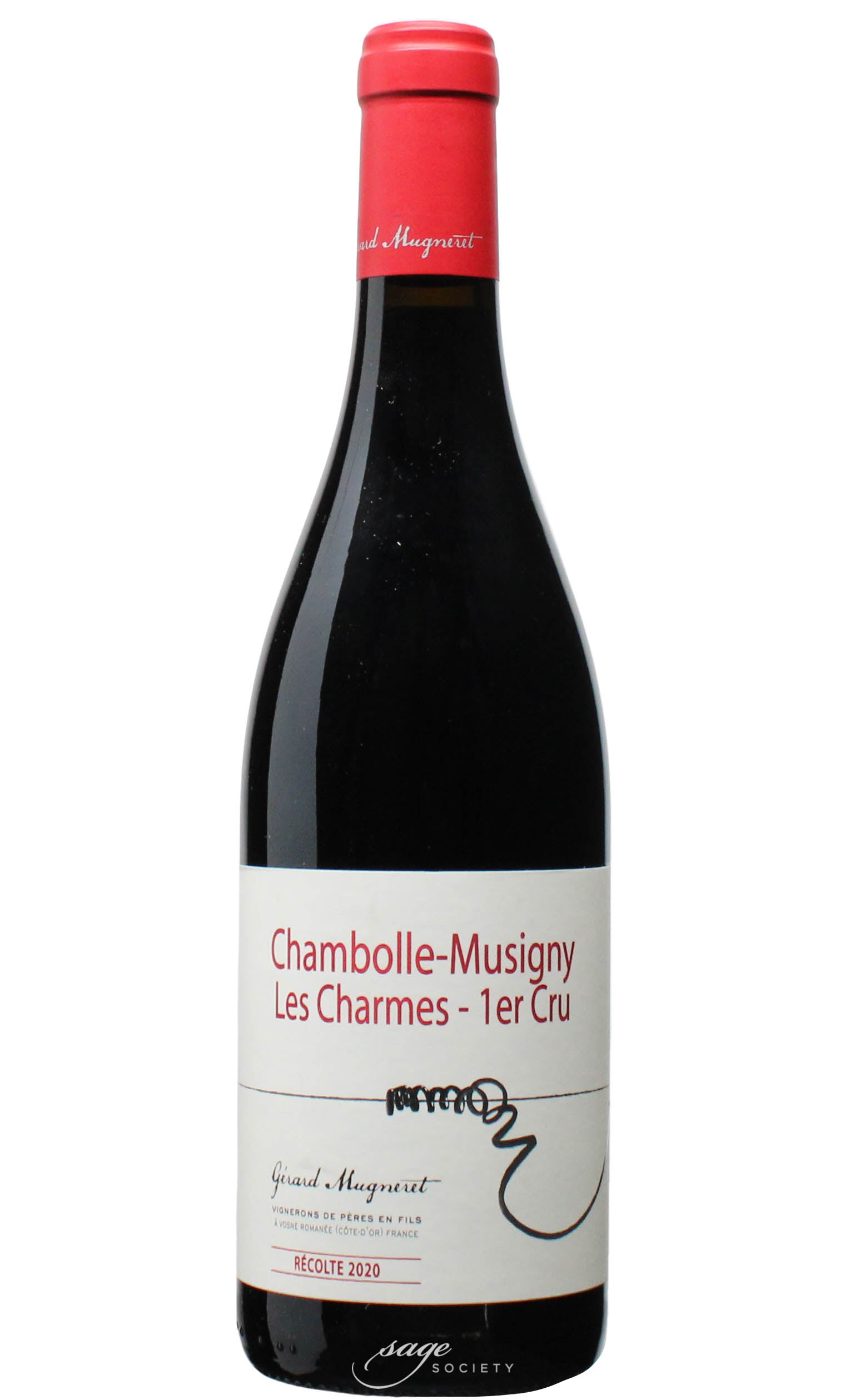 2020 Gérard Mugneret Chambolle-Musigny 1er Cru Les Charmes