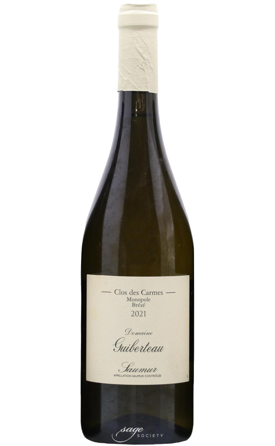 2021 Domaine Guiberteau Saumur Blanc Clos des Carmes Brézé