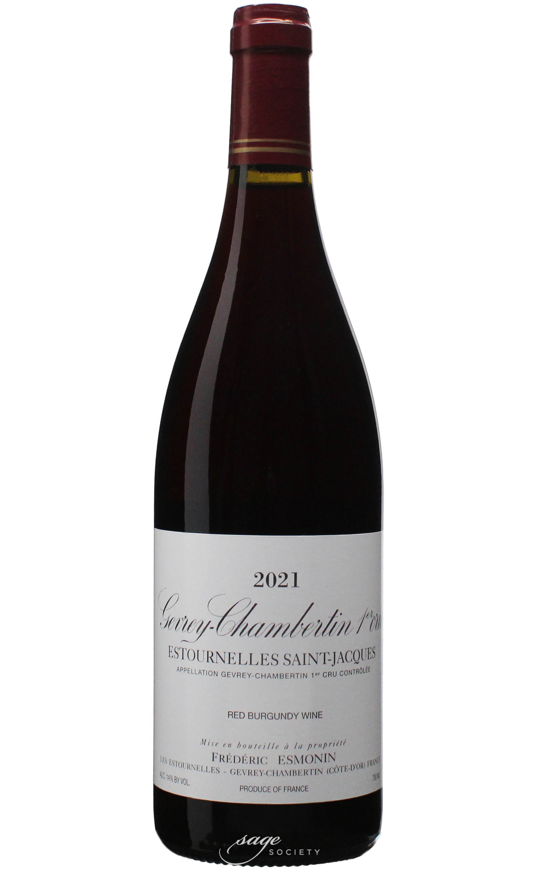 2021 Frèdèric Esmonin Gevrey-Chambertin 1er Cru Estournelles-St.-Jacques