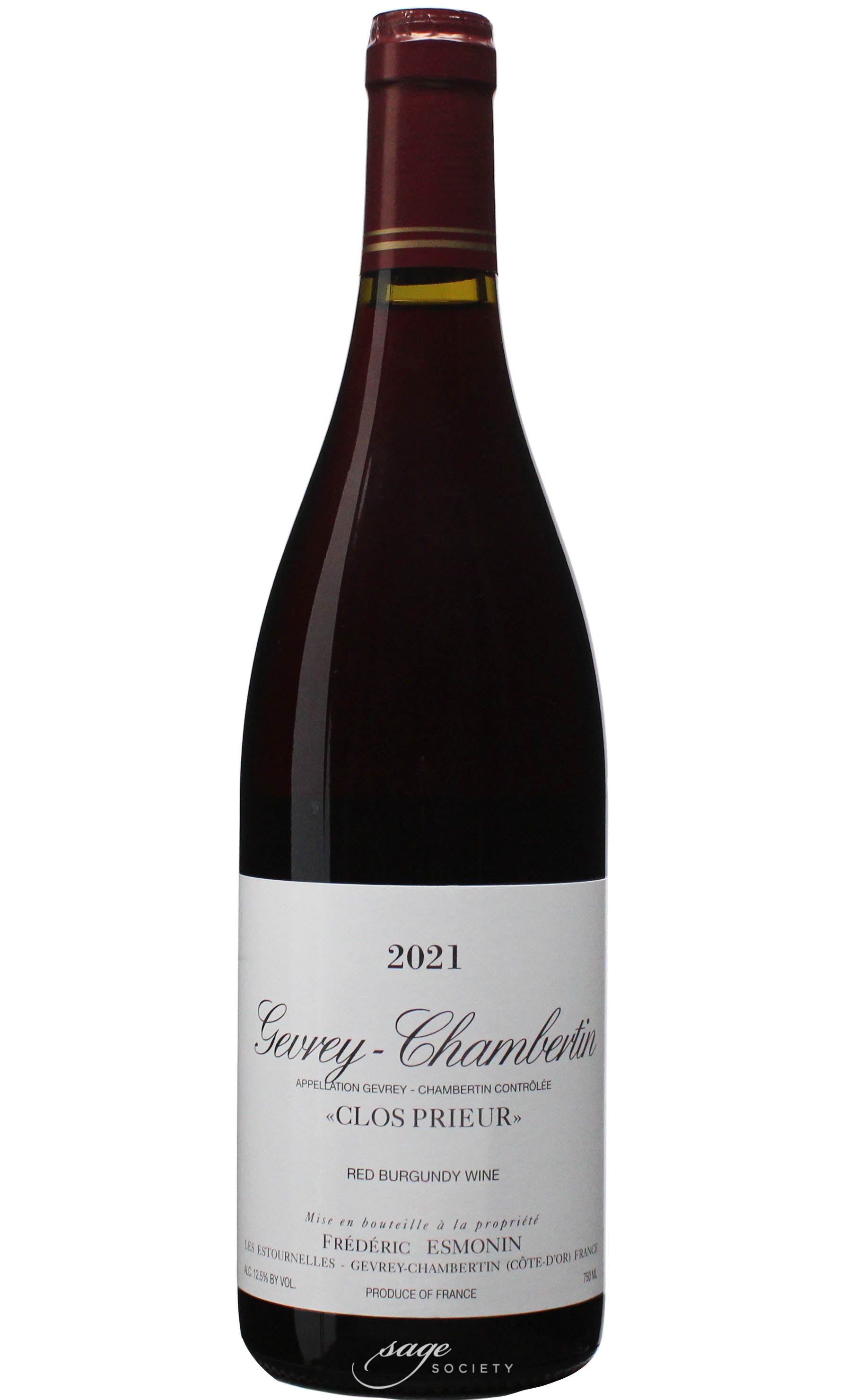 2021 Frèdèric Esmonin Gevrey-Chambertin Clos Prieur