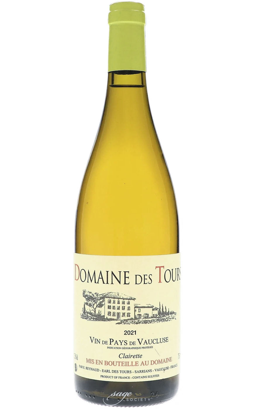2021 Domaine des Tours Vaucluse Blanc