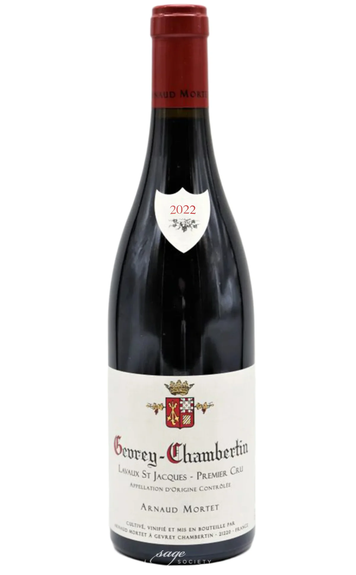 2022 Arnaud Mortet Gevrey-Chambertin 1er Cru Lavaux St. Jacques