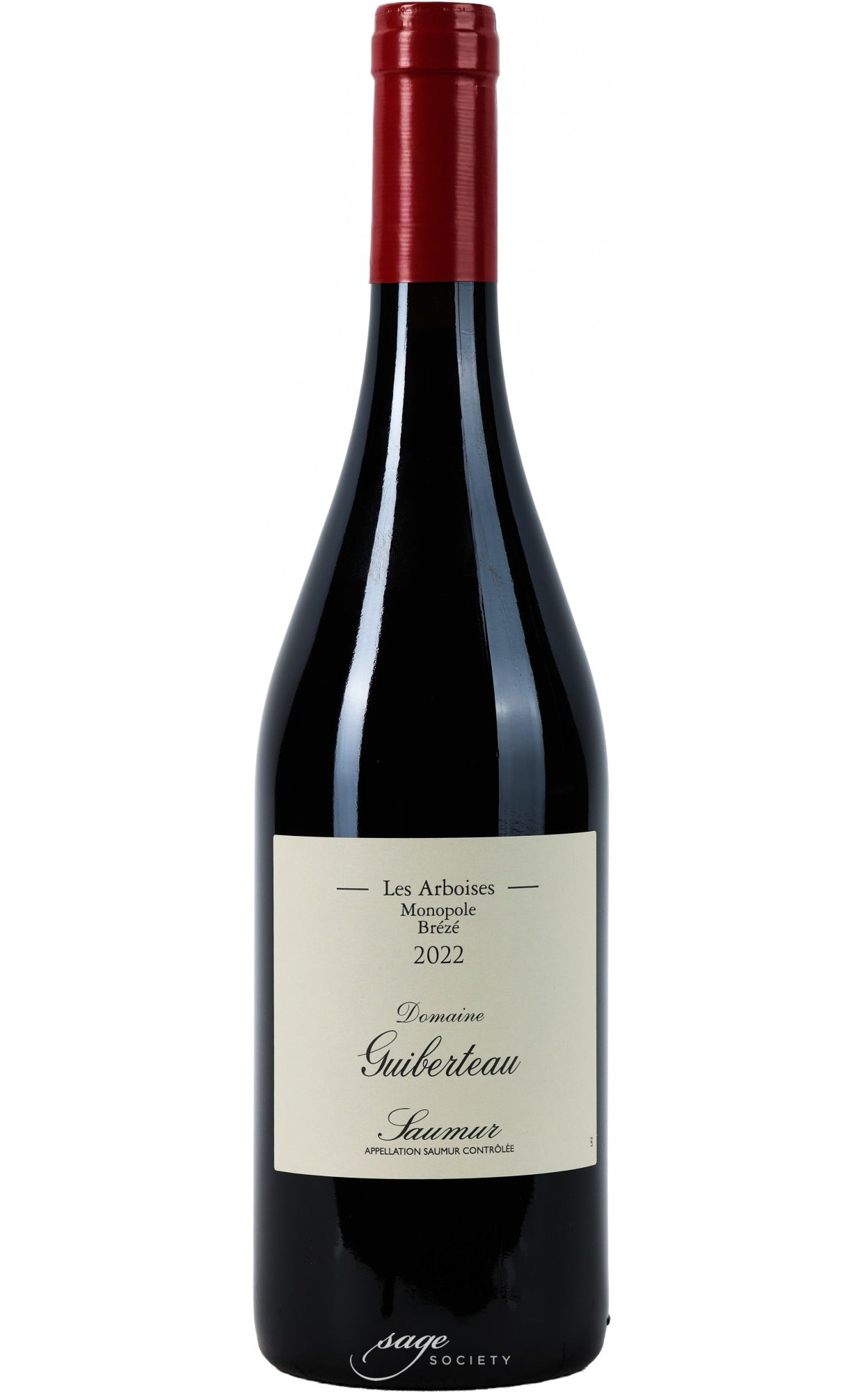 2022 Domaine Guiberteau Saumur Les Arboises Brézé