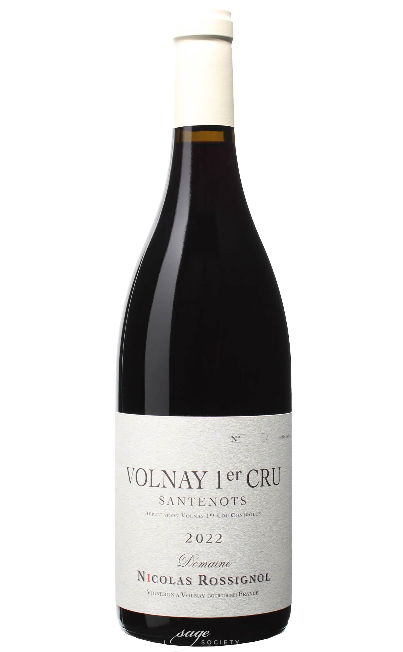 2022 Nicolas Rossignol Volnay 1er Cru Santenots