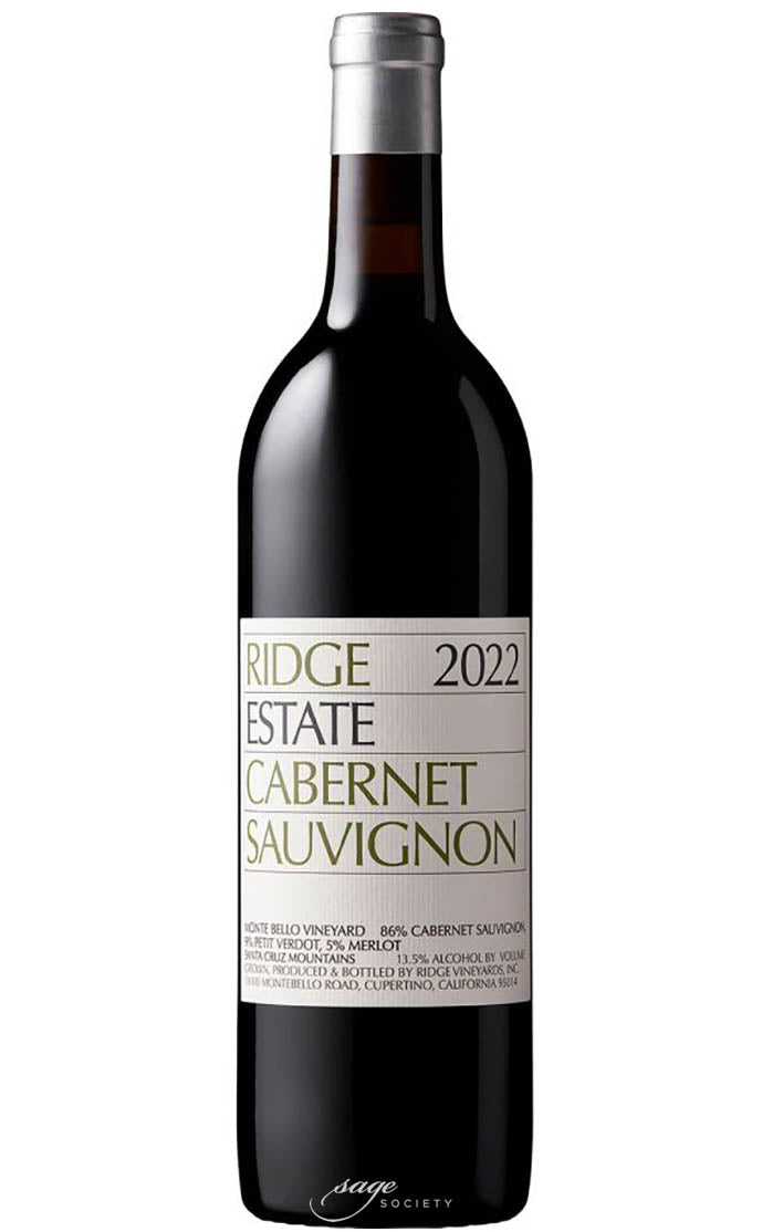 2022 Ridge Cabernet Sauvignon Estate
