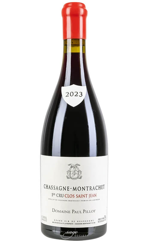 2023 Paul Pillot Chassagne-Montrachet 1er Cru Clos St. Jean Rouge