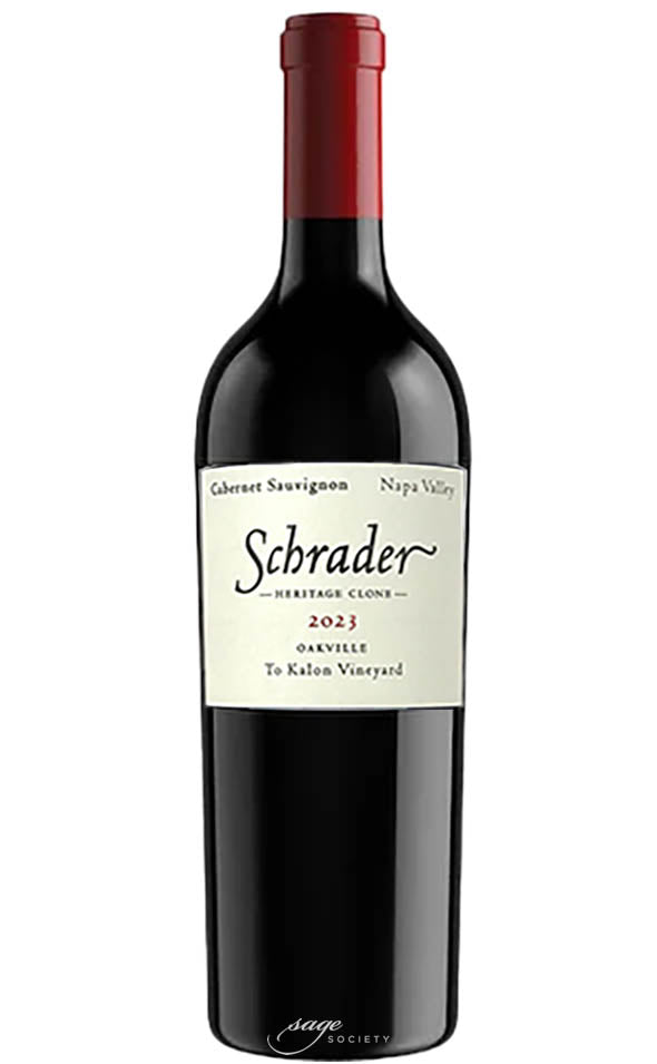 2023 Schrader Cellars Cabernet Sauvignon Heritage Clone To-Kalon Vineyard