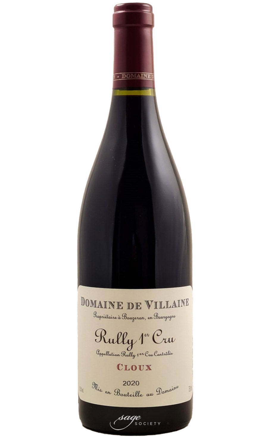 2020 A. et P. de Villaine Rully 1er Cru Les Cloux