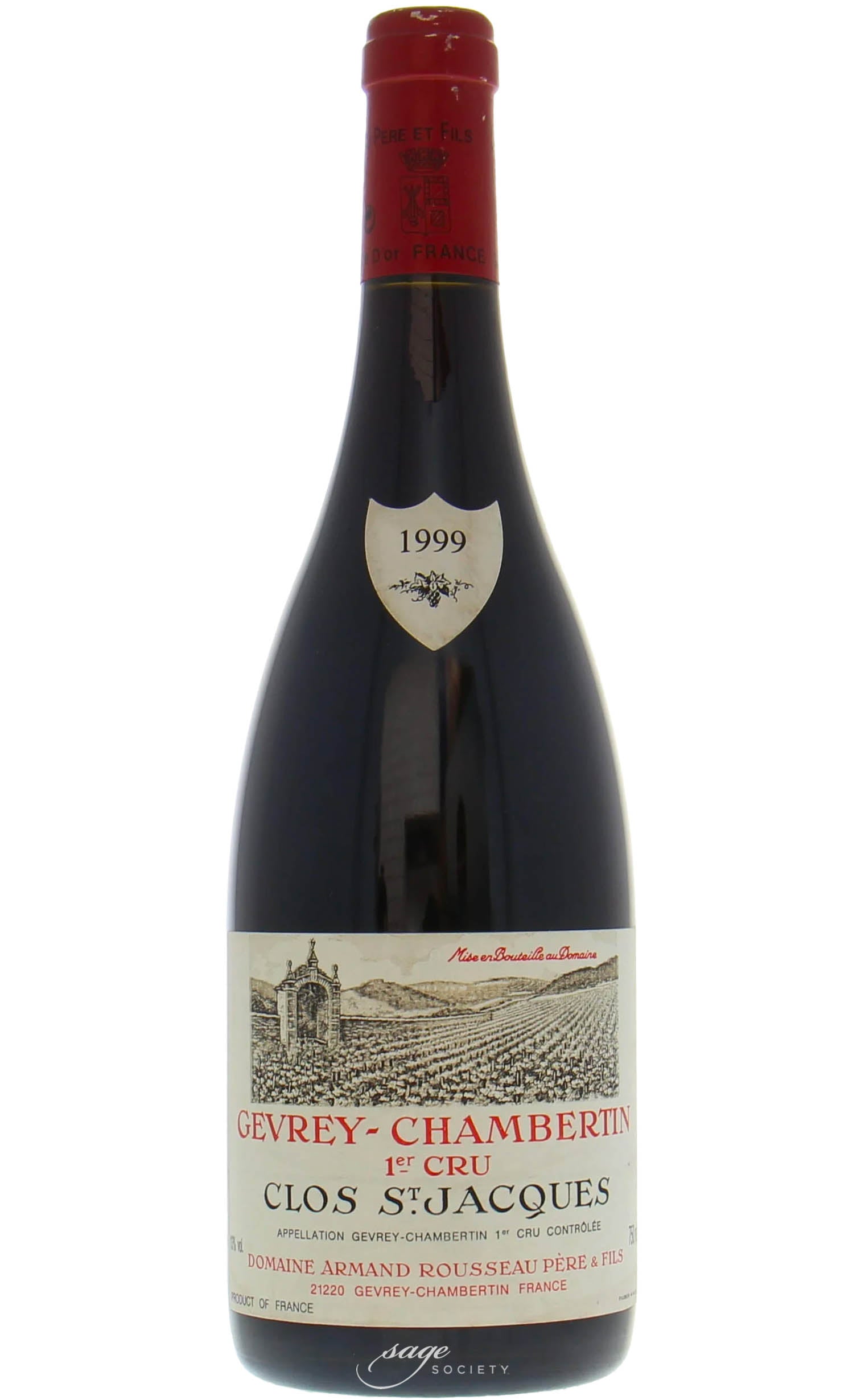 1999 Domaine Armand Rousseau Père et Fils Gevrey-Chambertin 1er Cru Clos St. Jacques
