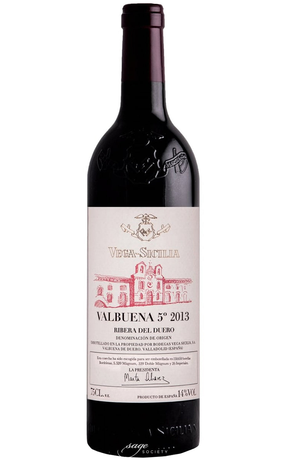 2013 Bodegas Vega-Sicilia Ribera del Duero Valbuena 5º