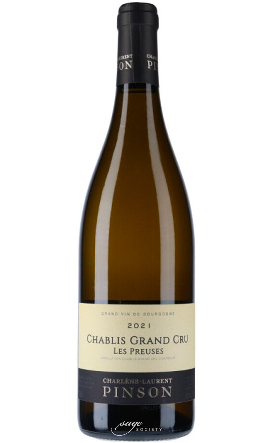 2021 Chàrlene et Laurent Pinson Chablis Grand Cru Les Preuses