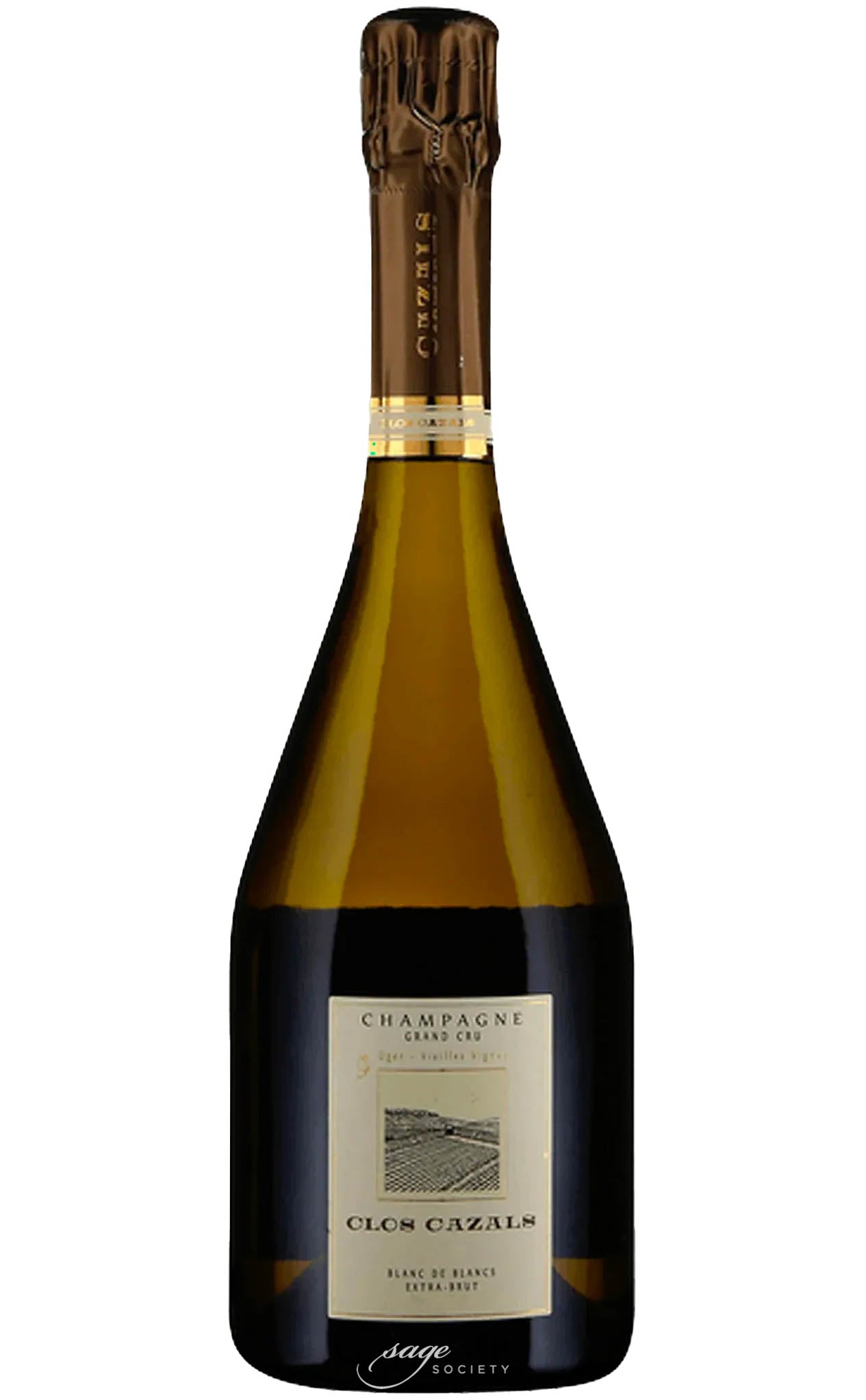 2014 Claude Cazals Champagne Grand Cru Blanc de Blancs Clos Cazals