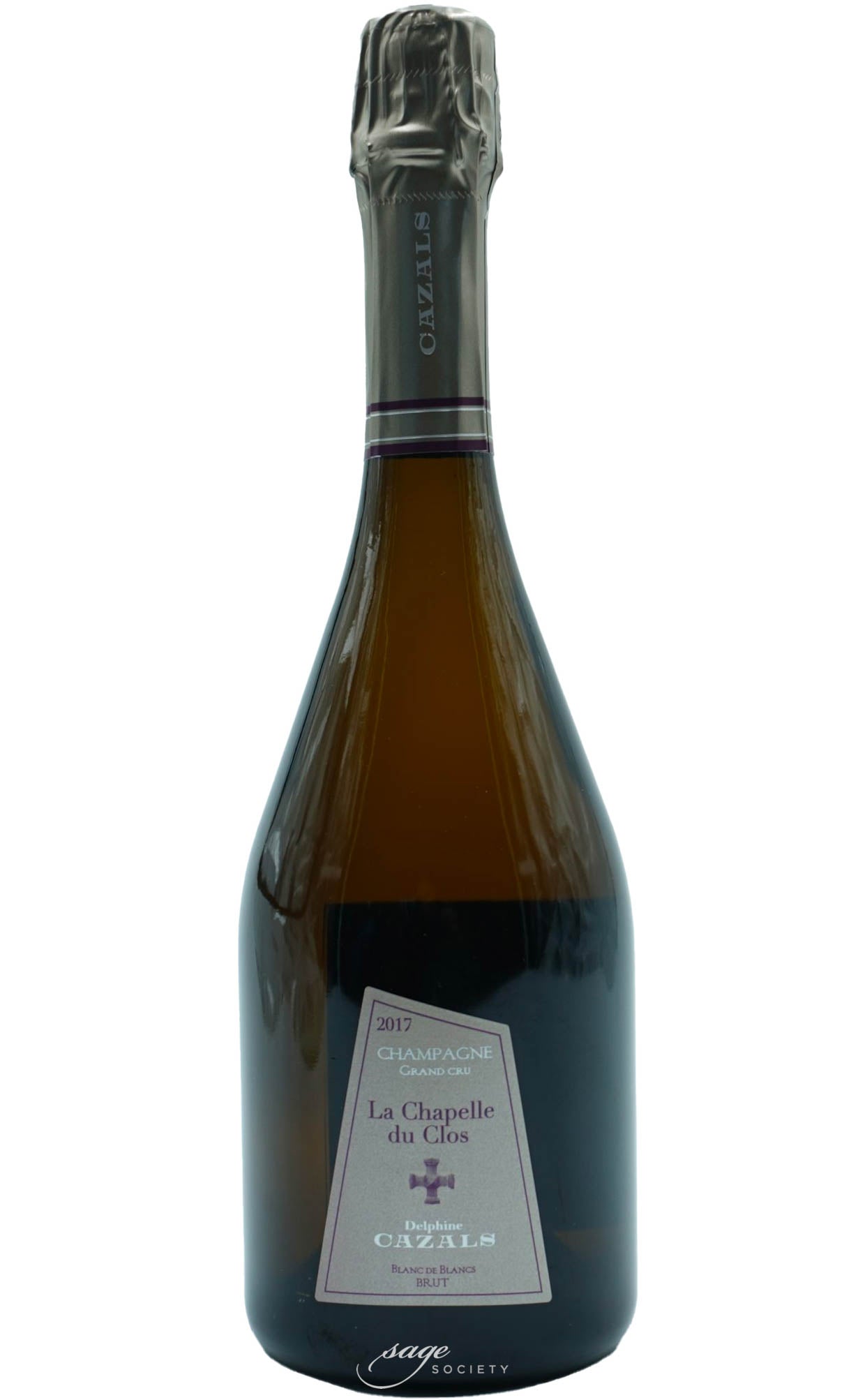 2017 Claude Cazals Champagne Grand Cru Blanc de Blancs Brut La Chapelle du Clos