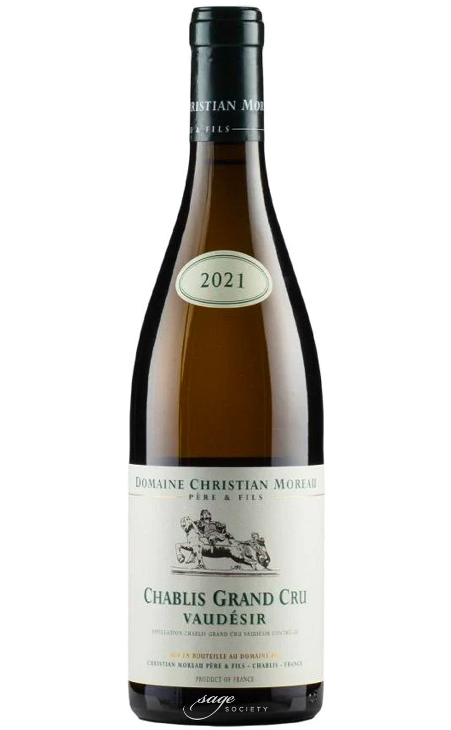 2021 Domaine Christian Moreau Père et Fils Chablis Vaudésir