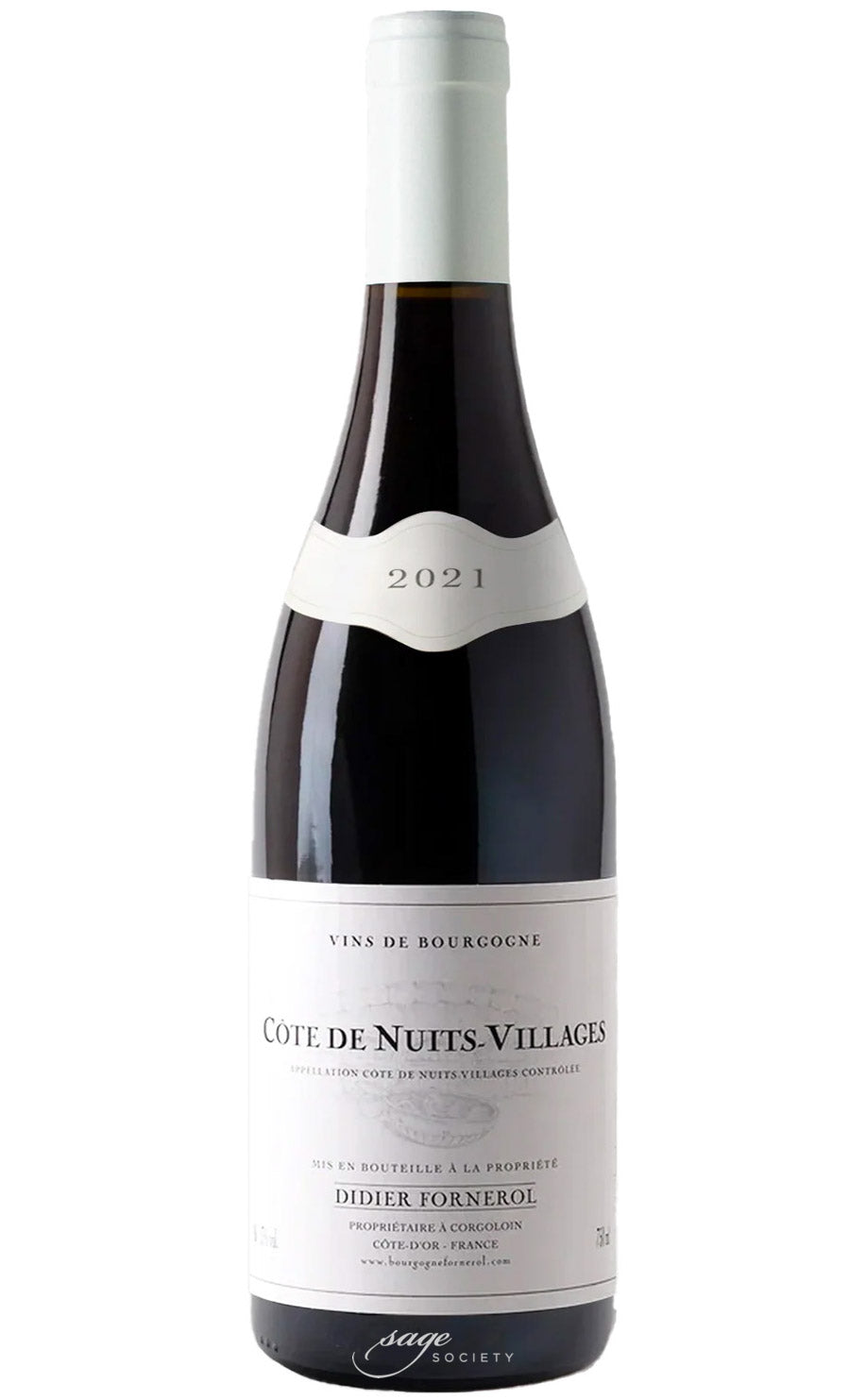 2021 Domaine Didier Fornerol Côte de Nuits Villages Rouge