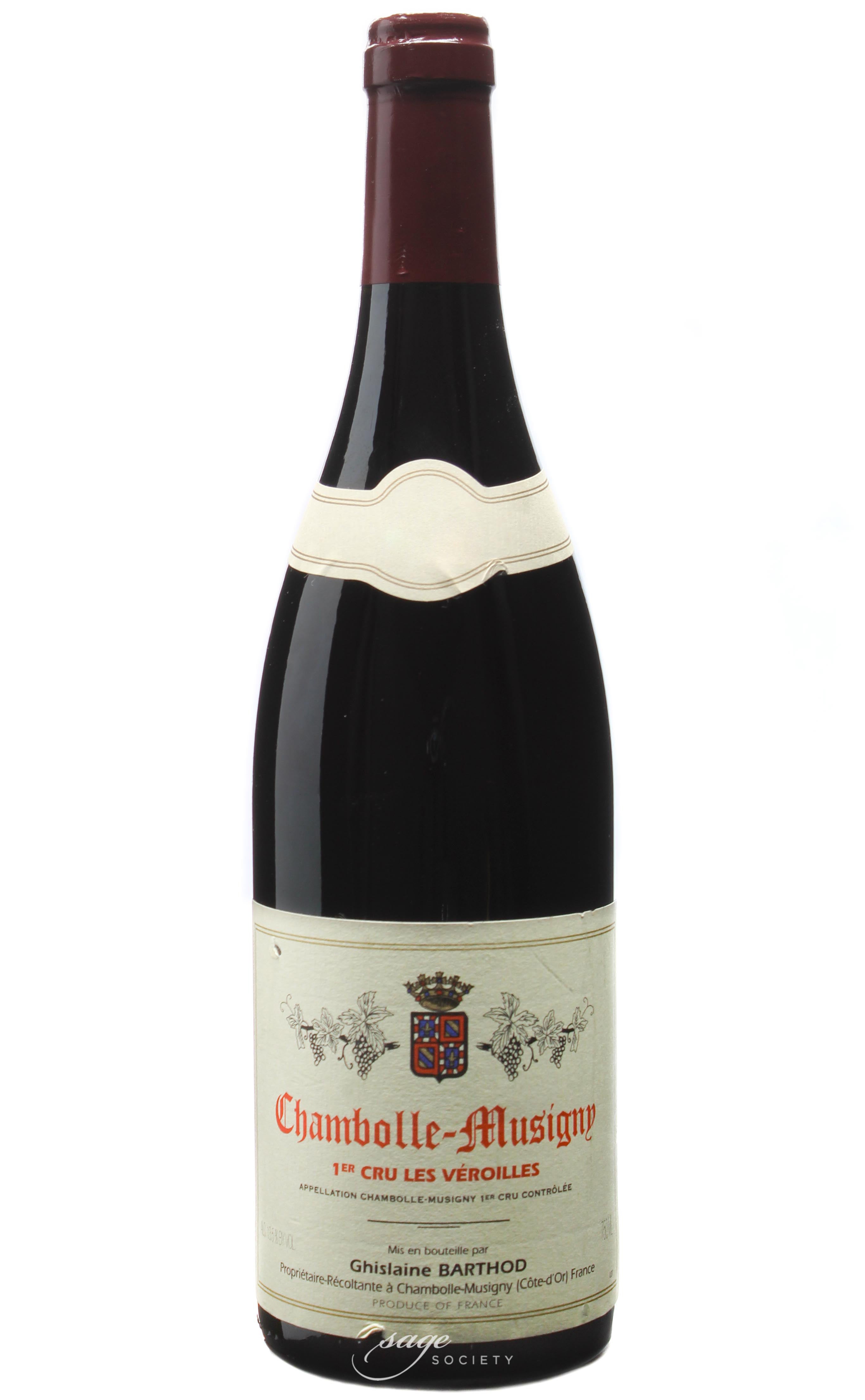 2014 Domaine Ghislaine Barthod Chambolle-Musigny 1er Cru Les Véroilles