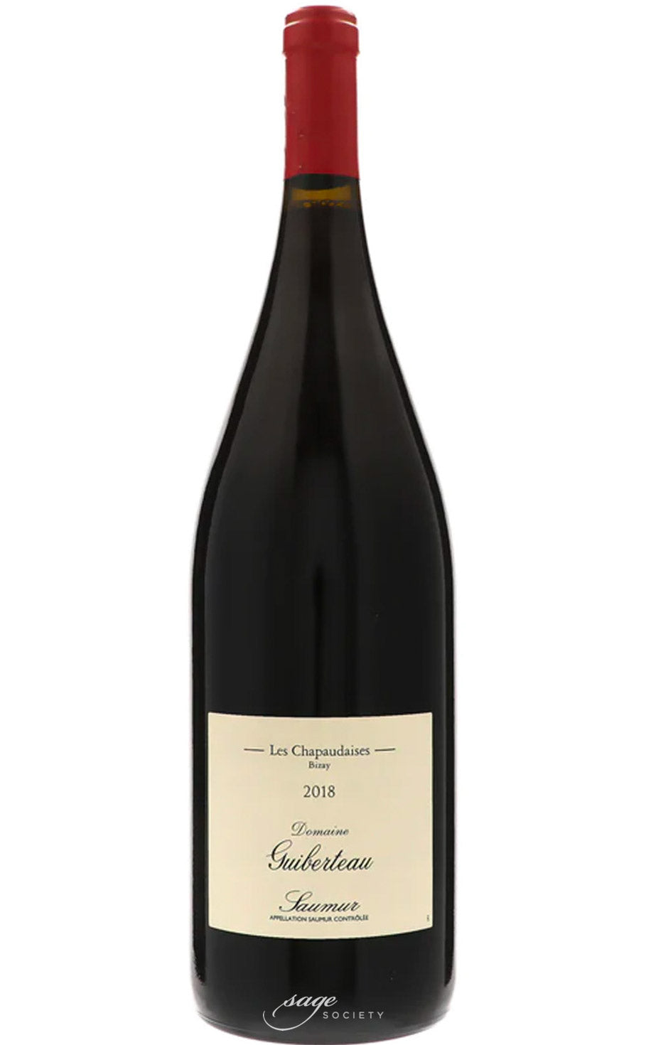 2018 Domaine Guiberteau Saumur Bizay Les Chapaudaises 1.5L