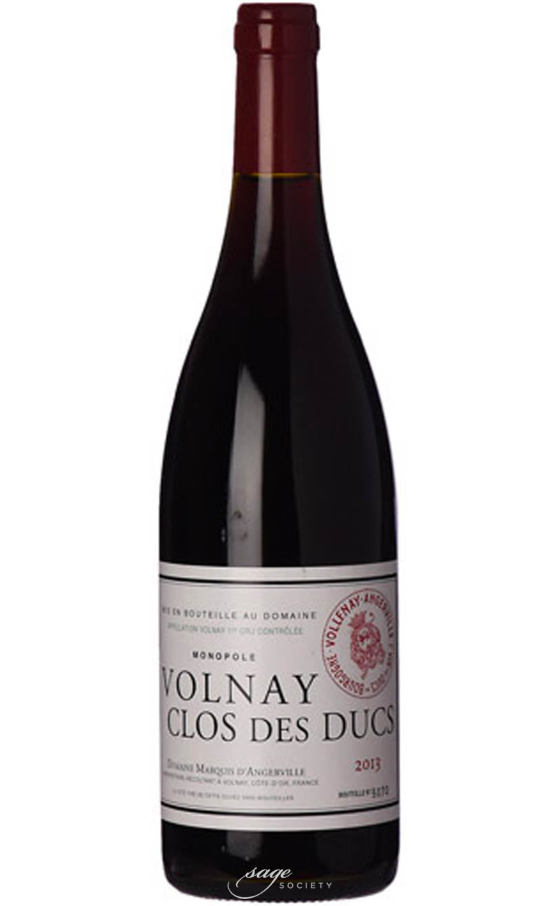 2013 Domaine Marquis d'Angerville Volnay 1er Cru Clos des Ducs