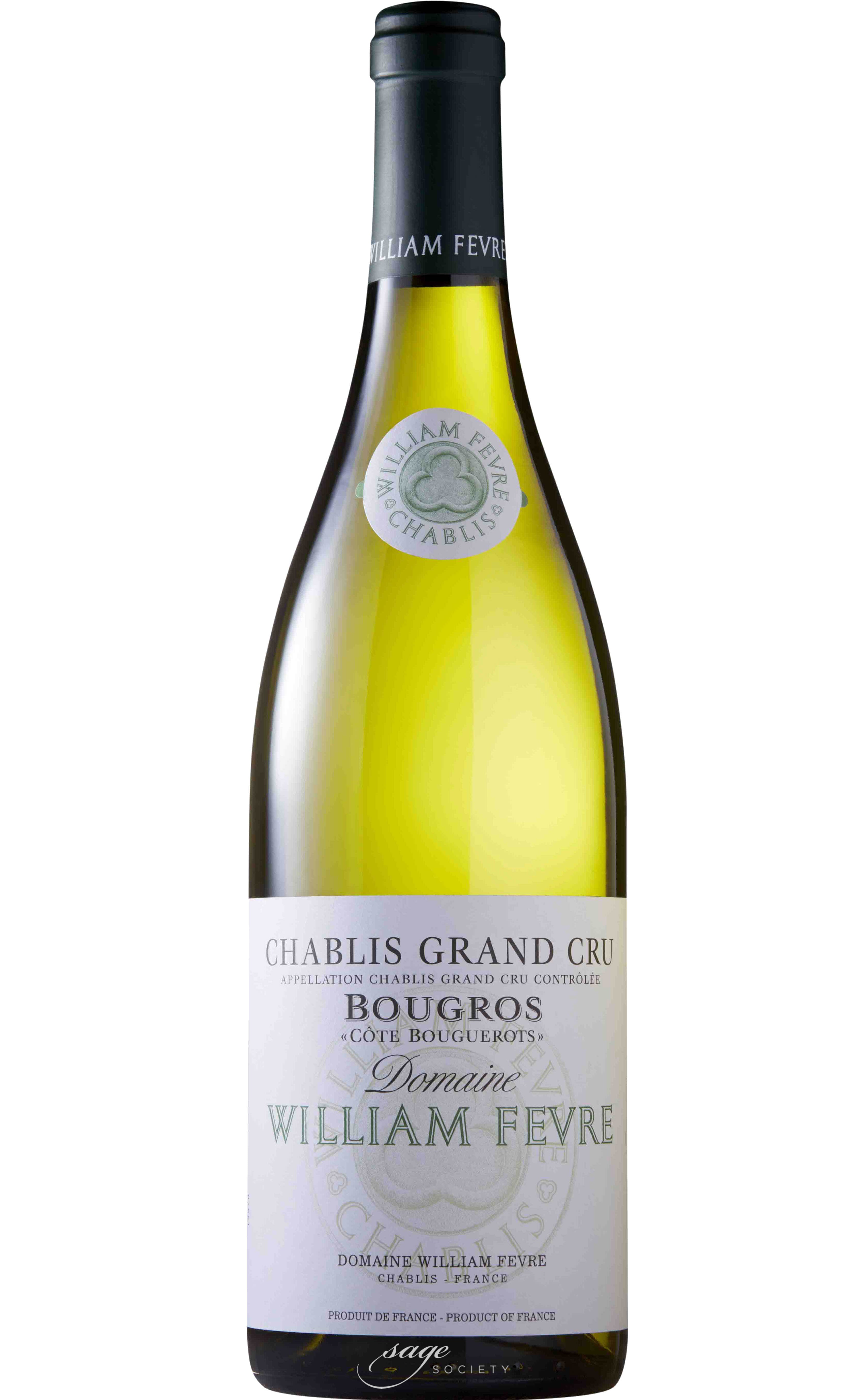 2021 Domaine William Fèvre Chablis Grand Cru Bougros Côte Bouguerots