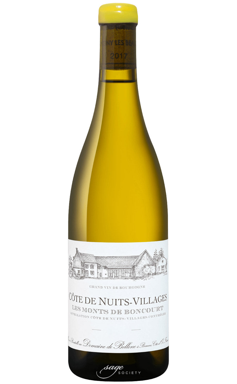 2021 Domaine de Bellene Côte de Nuits Villages Les Monts de Boncourt Blanc