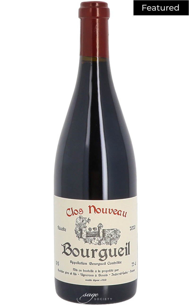 2020 Domaine du Bel Air (Pierre et Rodolphe Gauthier) Bourgueil Clos Nouveau