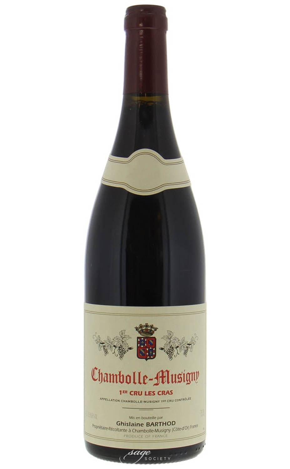 2020 Domaine Ghislaine Barthod Chambolle-Musigny 1er Cru Les Cras