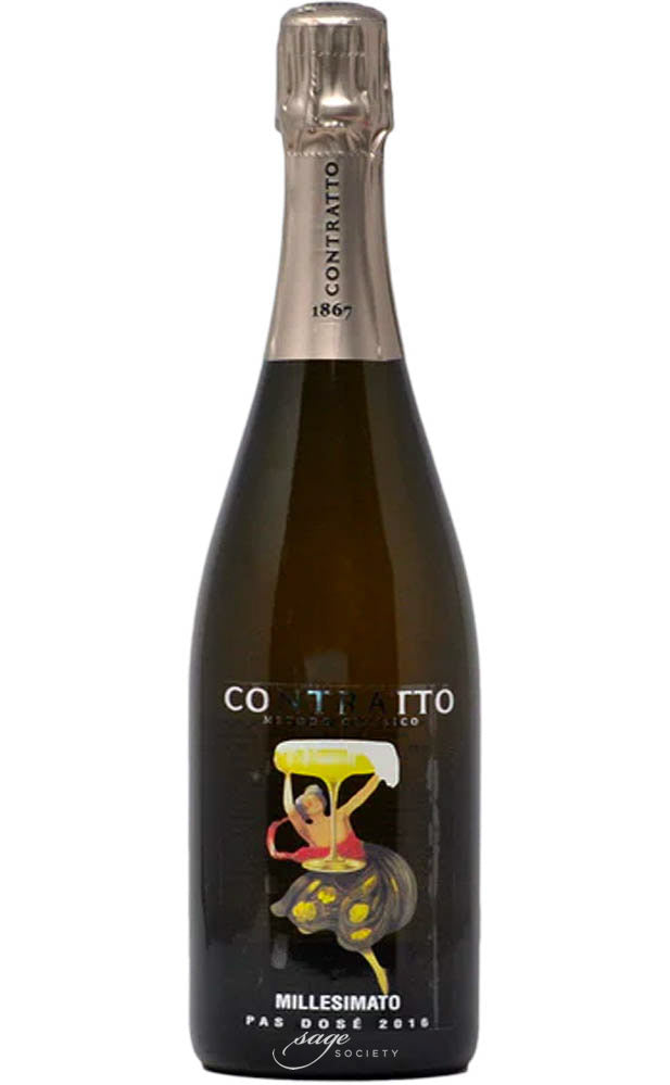 2016 Giuseppe Contratto Alta Langa Millesimato Pas Dosé
