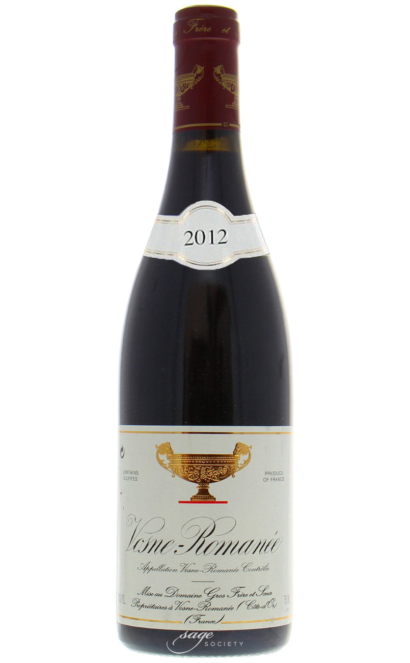 2012 Gros Frère et Sœur Vosne-Romanée