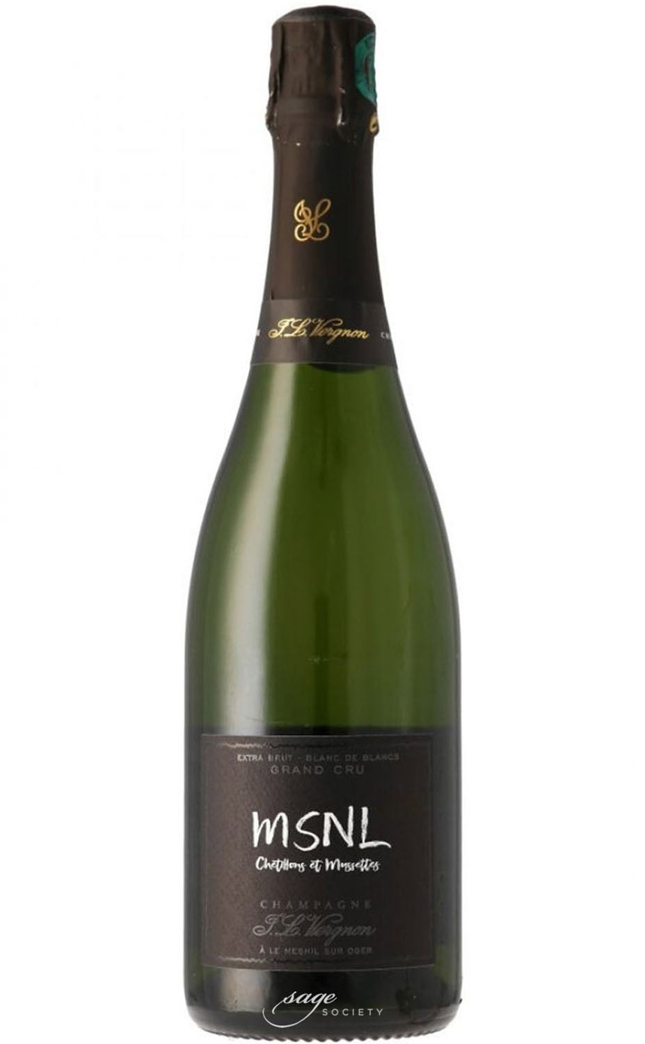 2012 J.L. Vergnon Champagne Grand Cru MSNL "Chetillons & Mussettes" Extra Brut