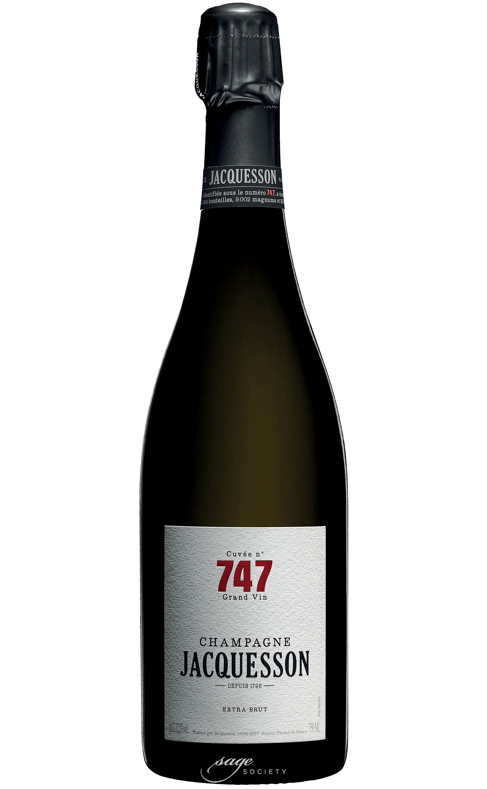 NV Jacquesson & Fils Champagne Cuvée No. 747 Extra-Brut