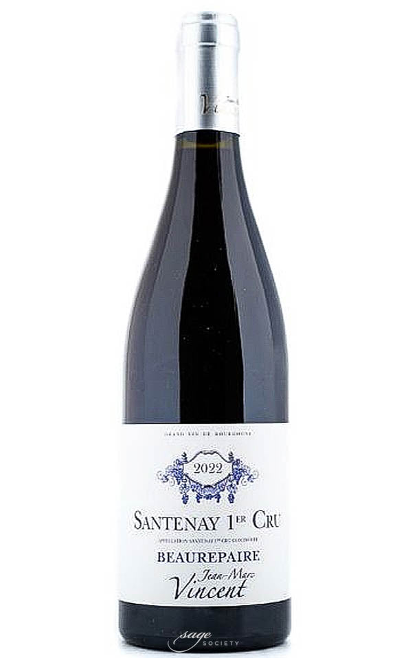 2022 Jean-Marc Vincent Santenay 1er Cru Beaurepaire