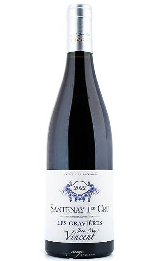 2022 Jean-Marc Vincent Santenay 1er Cru Gravières